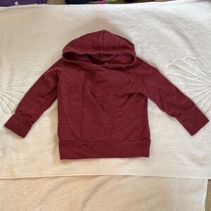 Burgundy Kids Hoodie